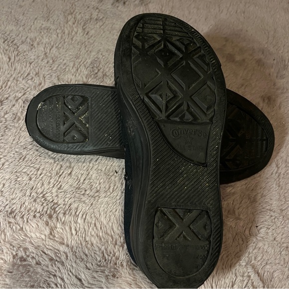 4 / 40$ Converse All Black - Picture 4 of 4